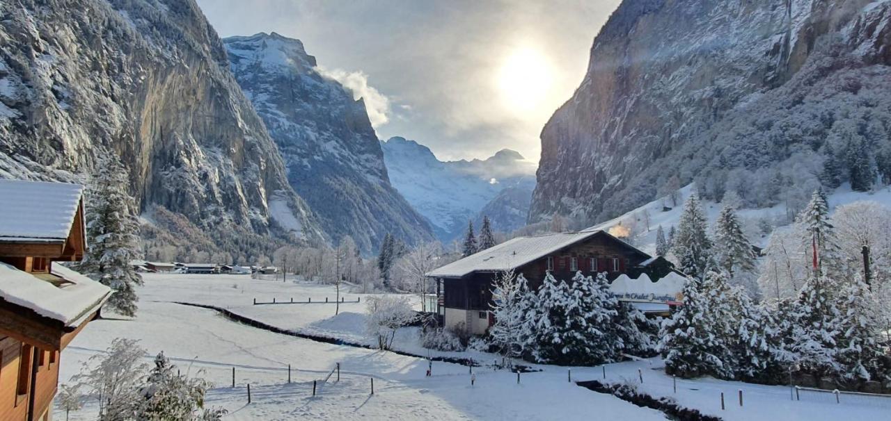 Apartment Honegg Lauterbrunnen Eksteriør billede